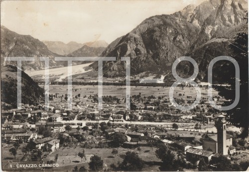 Cavazzo carnico 1958 - carnico, (udine)