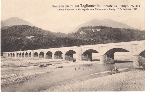 Udine ponte pietra sul - ponte, in