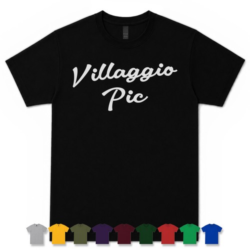 Maglietta villaggio pic retro - maglietta,