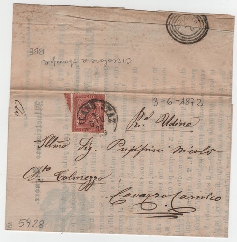 Milano italia regno 1872 - italia,