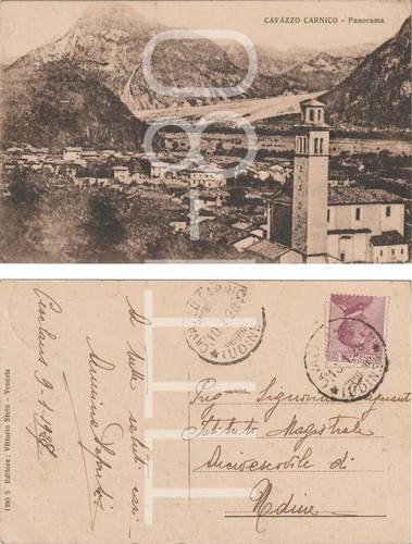 Cavazzo carnico panorama - carnico,