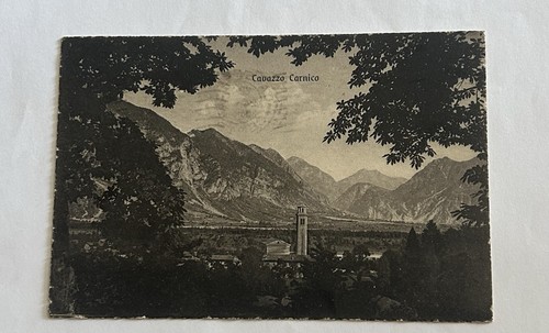Cartolina cavazzo carnico - cavazzo,
