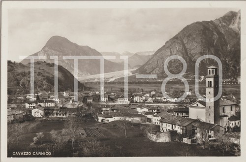 Cavazzo carnico 1968 - cavazzo,