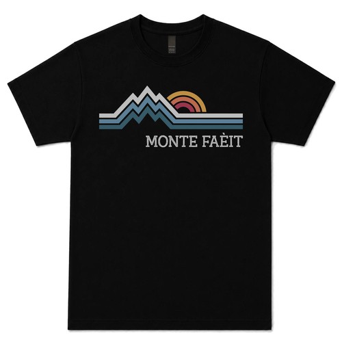Maglietta monte faèit logo - monte,