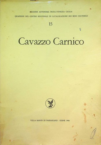 Cavazzo carnico quaderni del - carnico.,