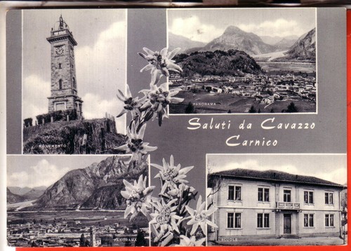 Cartolina cavazzo carnico n - cartolina,
